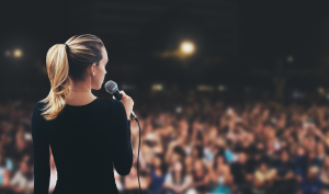 Read more about the article Commanding the Stage: How Women Can Speak with Power and Presence